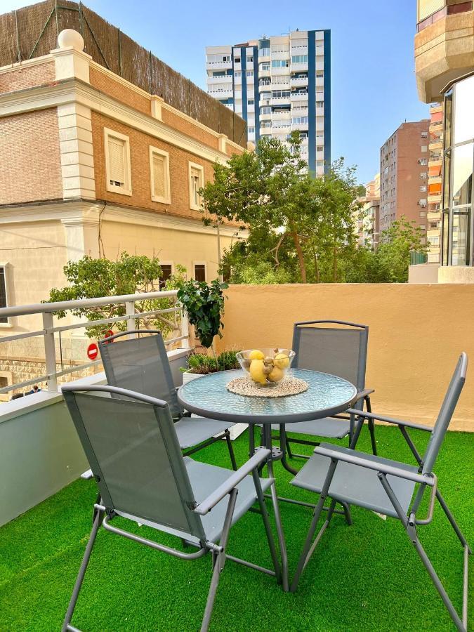 Malagueta Beach II & Private Terrace By Ele Apartments マラガ エクステリア 写真